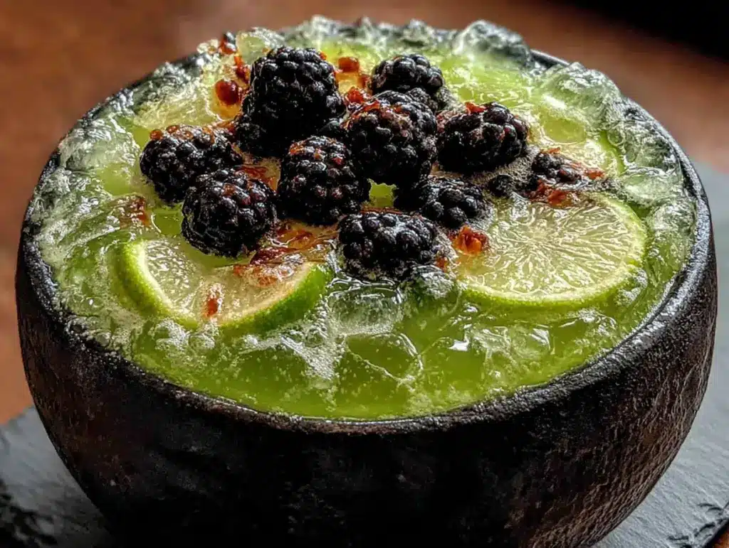 Spooky Witches’ Brew Green Punch with Dry Ice Fog - featured image