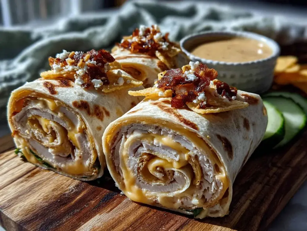 turkey and cheese lunchbox roll-ups - featured image