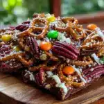 turtle pretzel tailgate bark - featured image