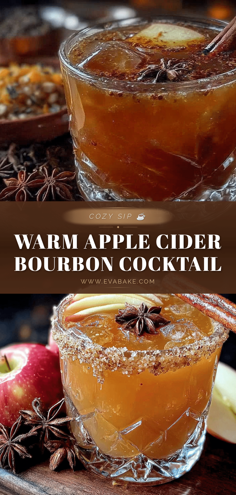 warm apple cider bourbon cocktail recipe