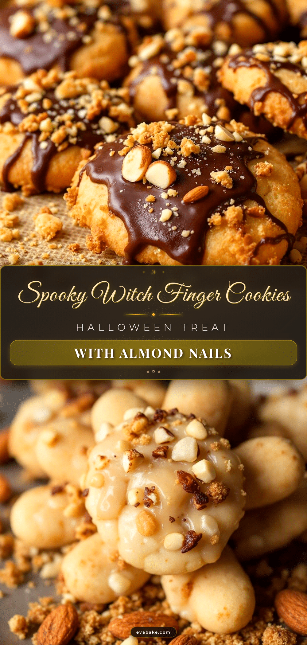 witch finger cookies recipe