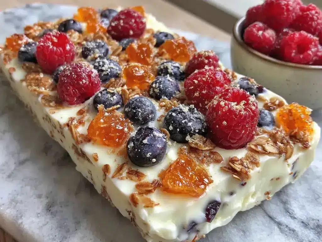 yogurt bark for preschoolers - featured image