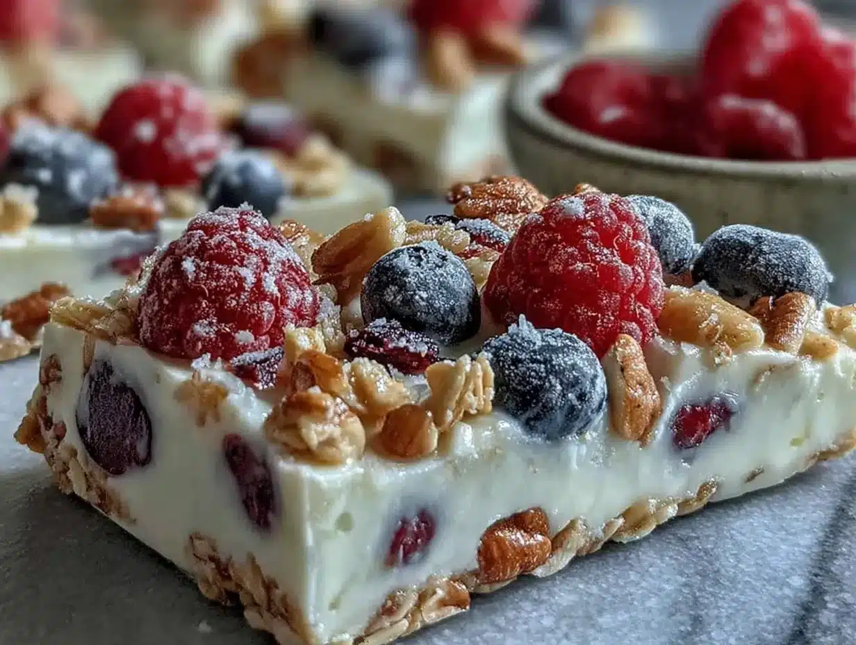 yogurt bark for preschoolers preparation steps