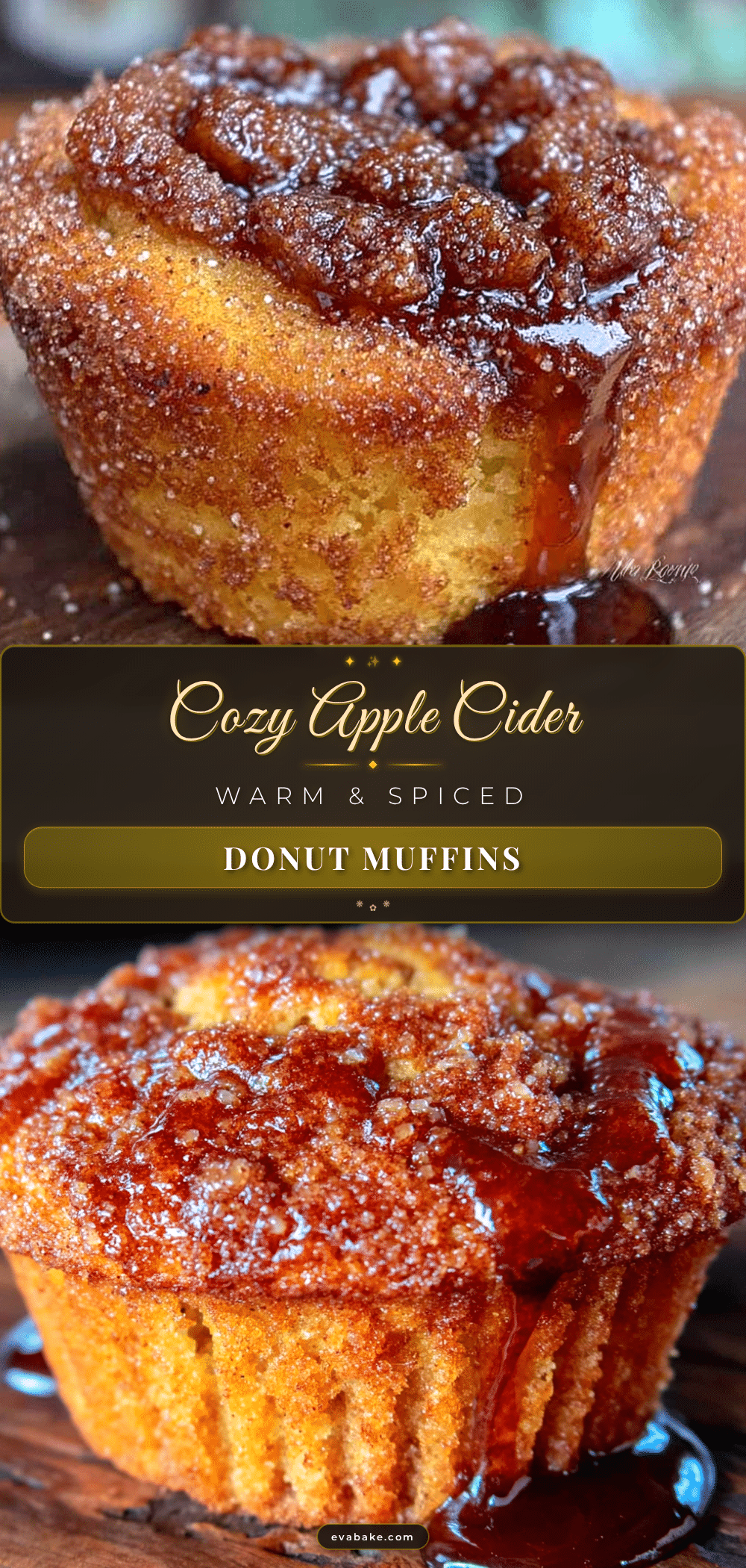 30-minute apple cider donut muffins recipe