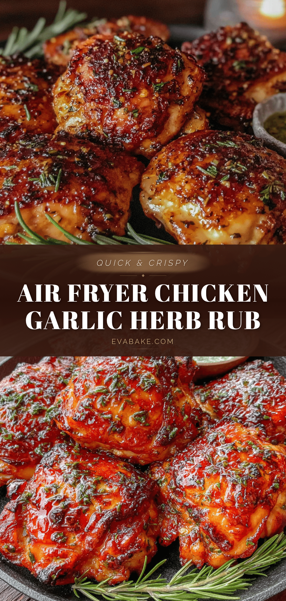 air fryer chicken thighs recipe