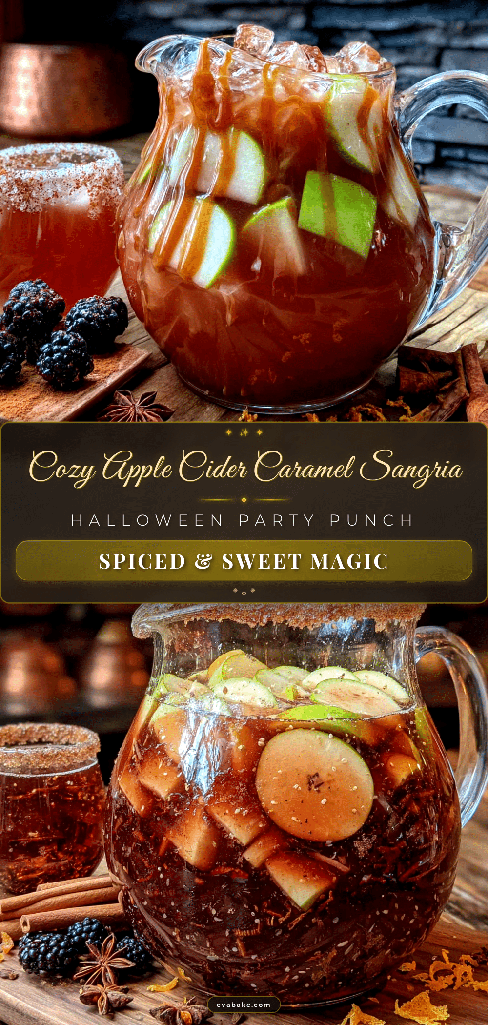 apple cider caramel sangria recipe
