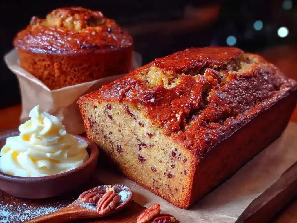 banana pumpkin bread - featured image