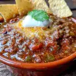 best easy 5-ingredient ground beef taco soup - featured image