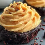 black velvet halloween cupcakes - featured image