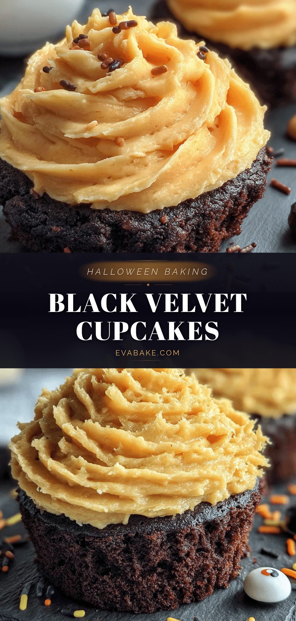 black velvet halloween cupcakes recipe
