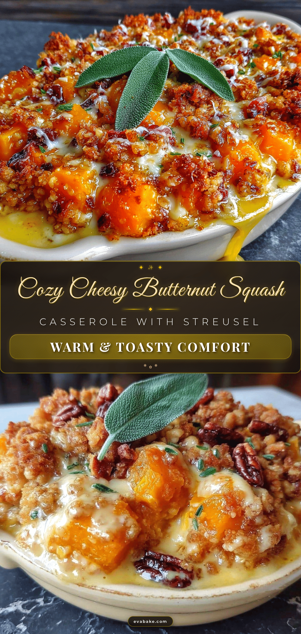 butternut squash casserole recipe