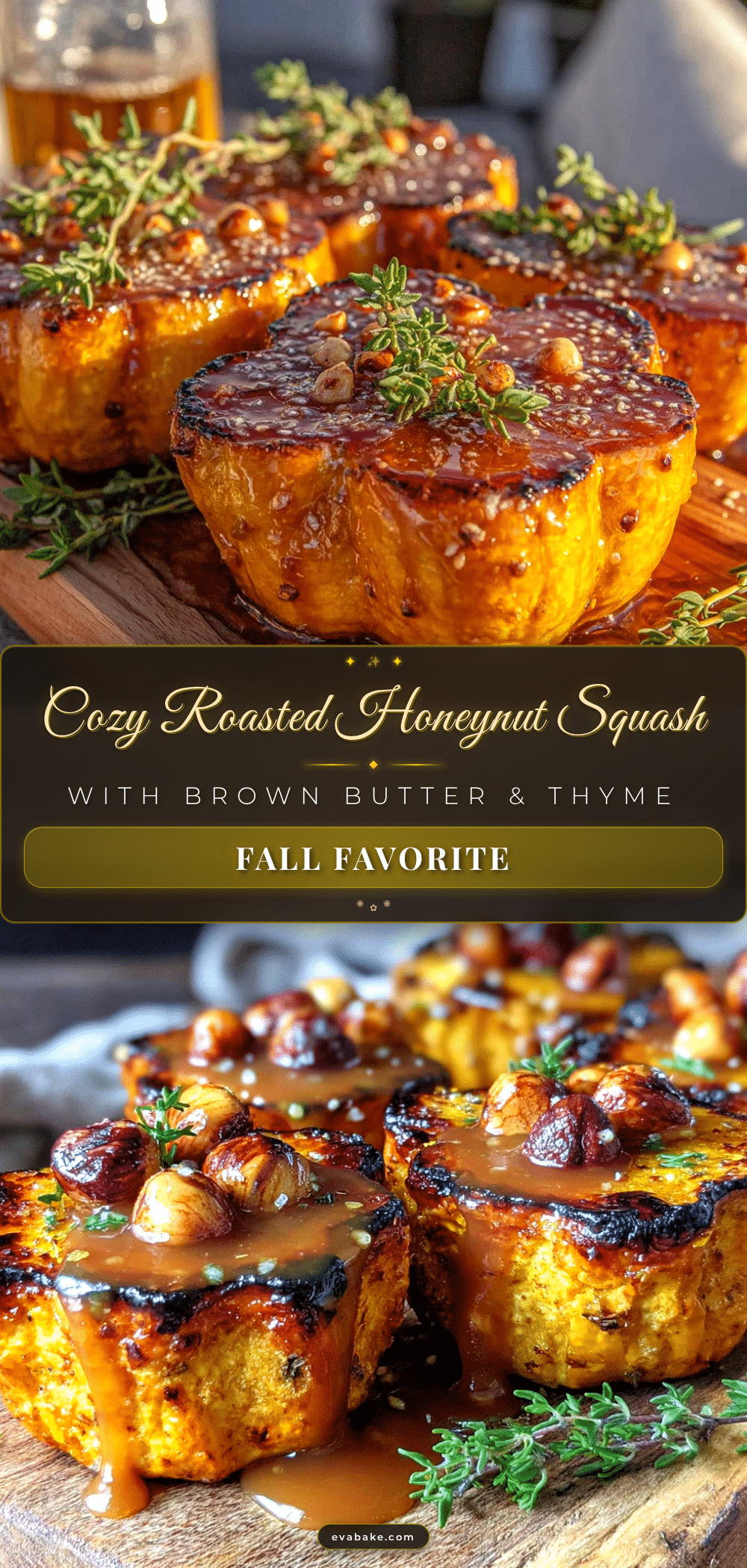 cozy roasted honeynut squash recipe