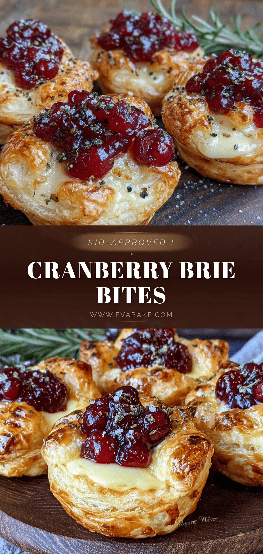 cranberry brie bites recipe
