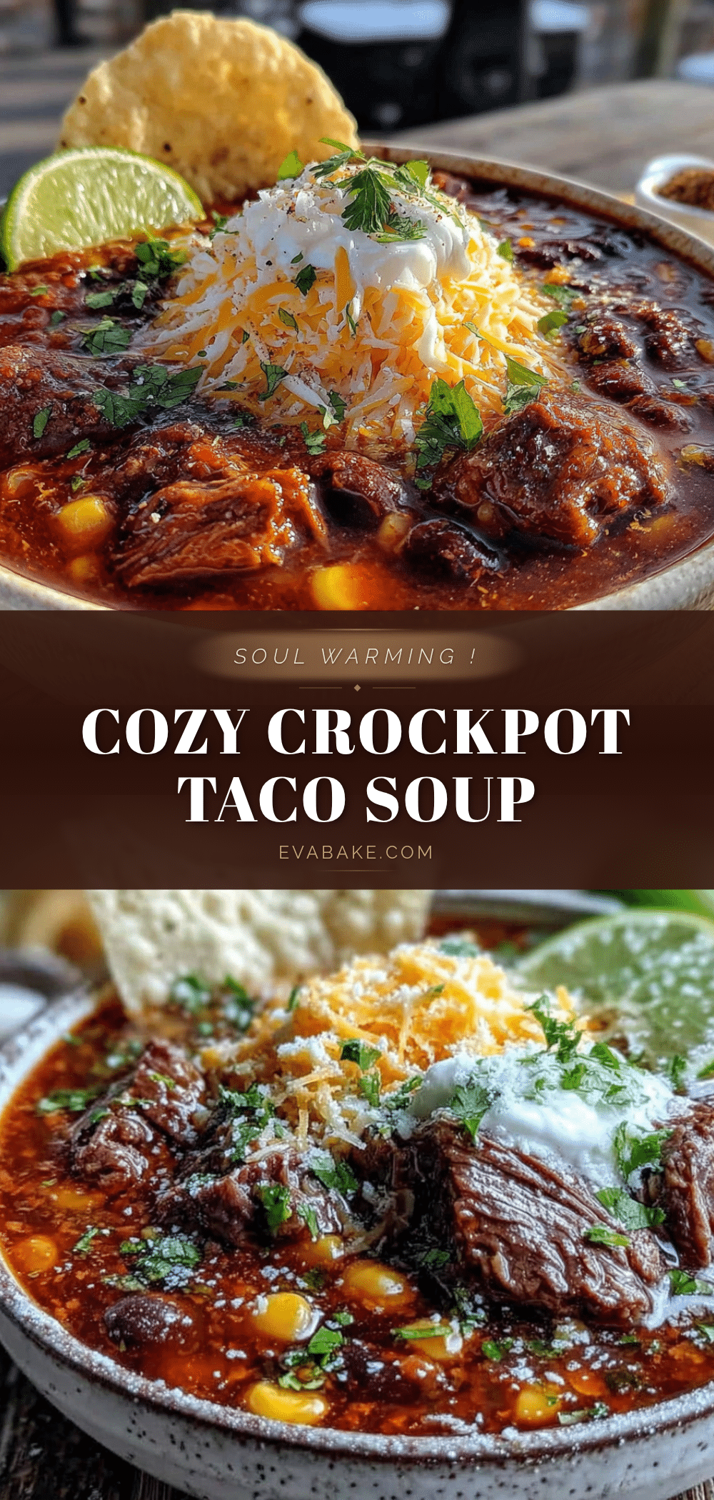 Crockpot taco soup with ranch seasoning recipe