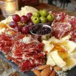 date night charcuterie board for two - featured image
