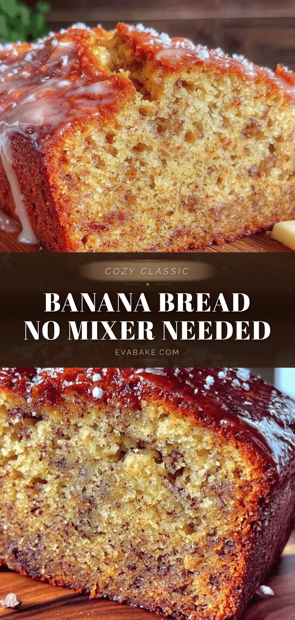 easy banana bread no mixer recipe