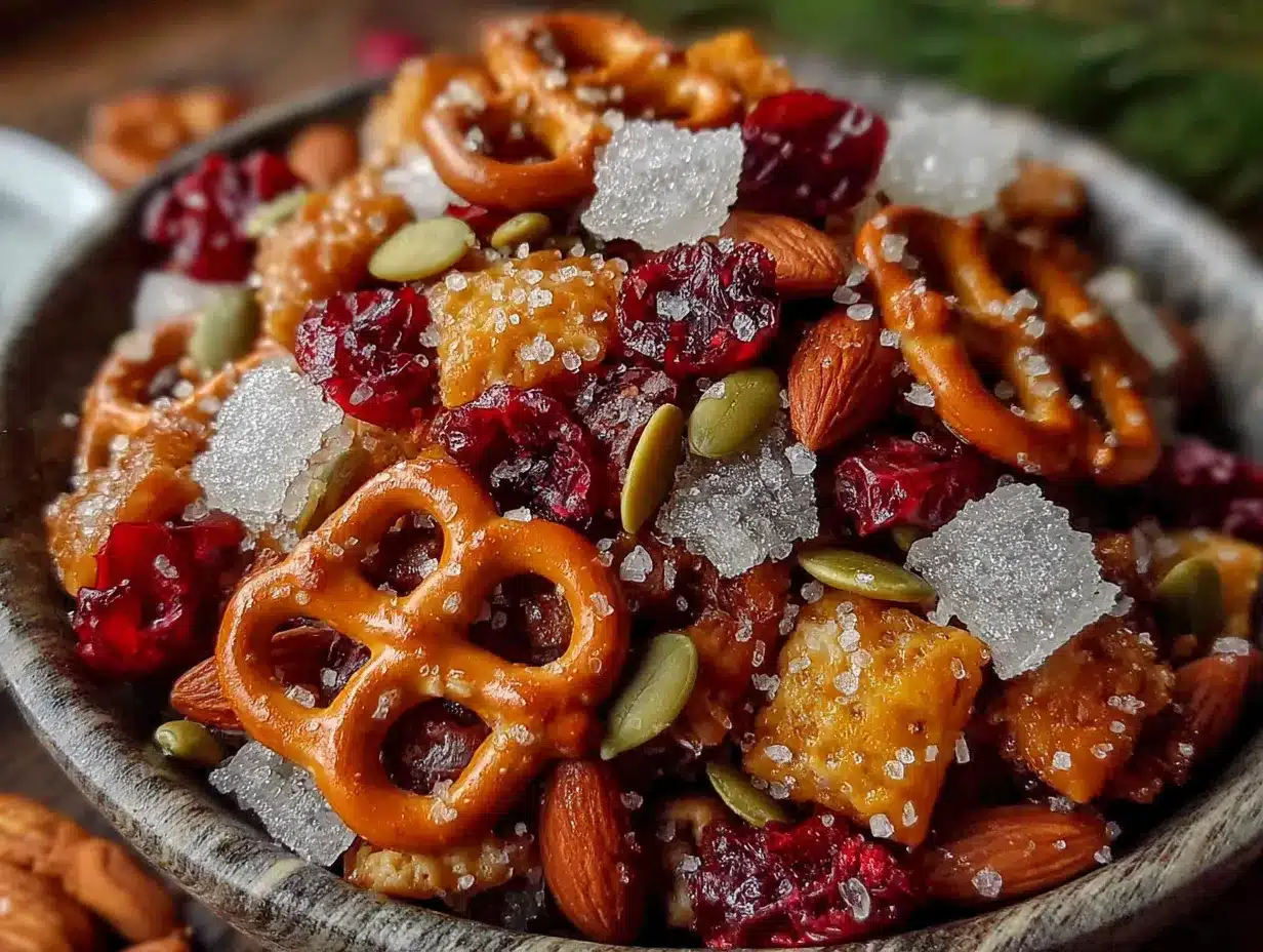 easy fall snack mix preparation steps