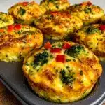 easy healthy breakfast egg muffins - featured image