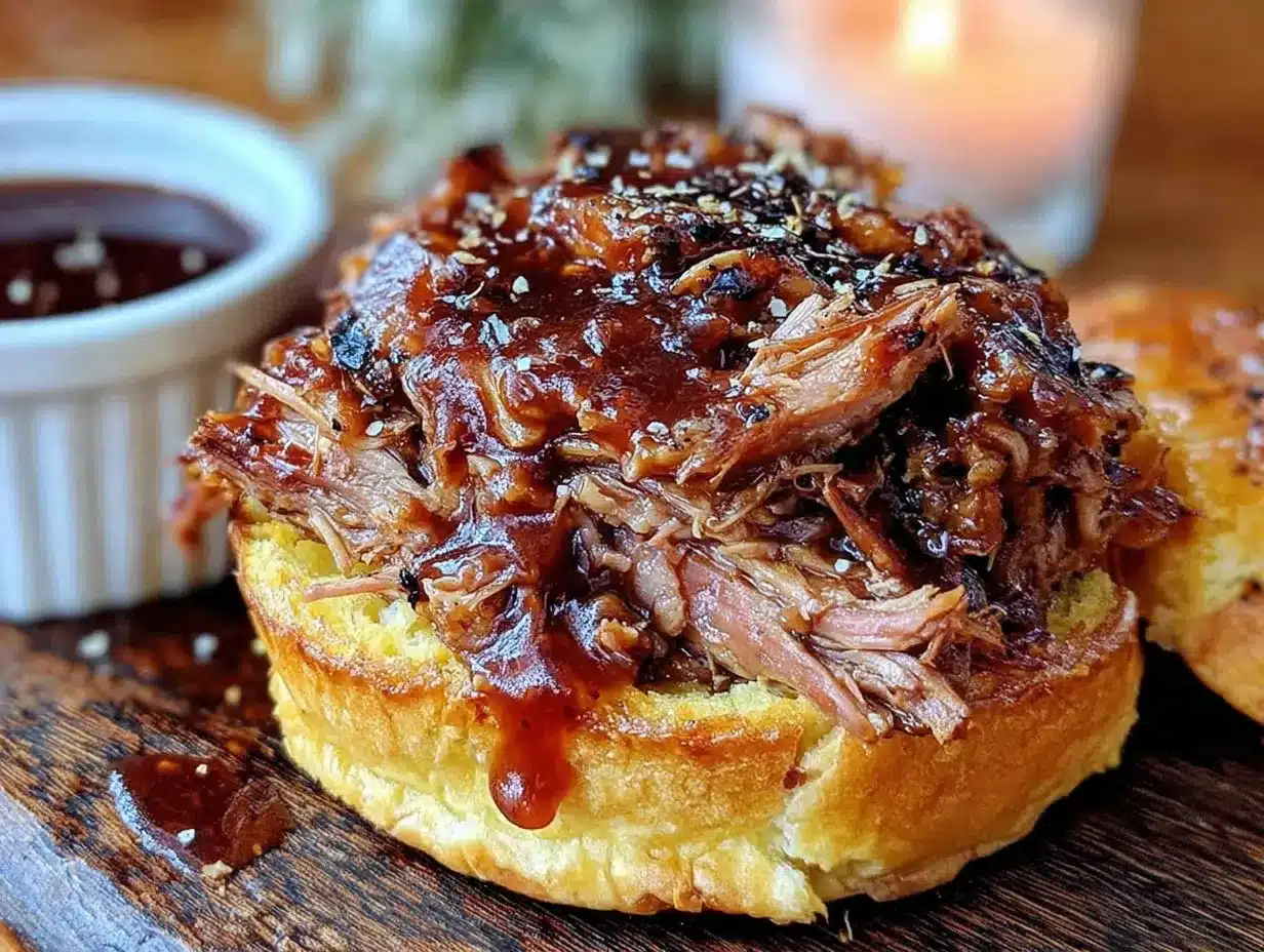 easy slow cooker bbq pulled pork preparation steps