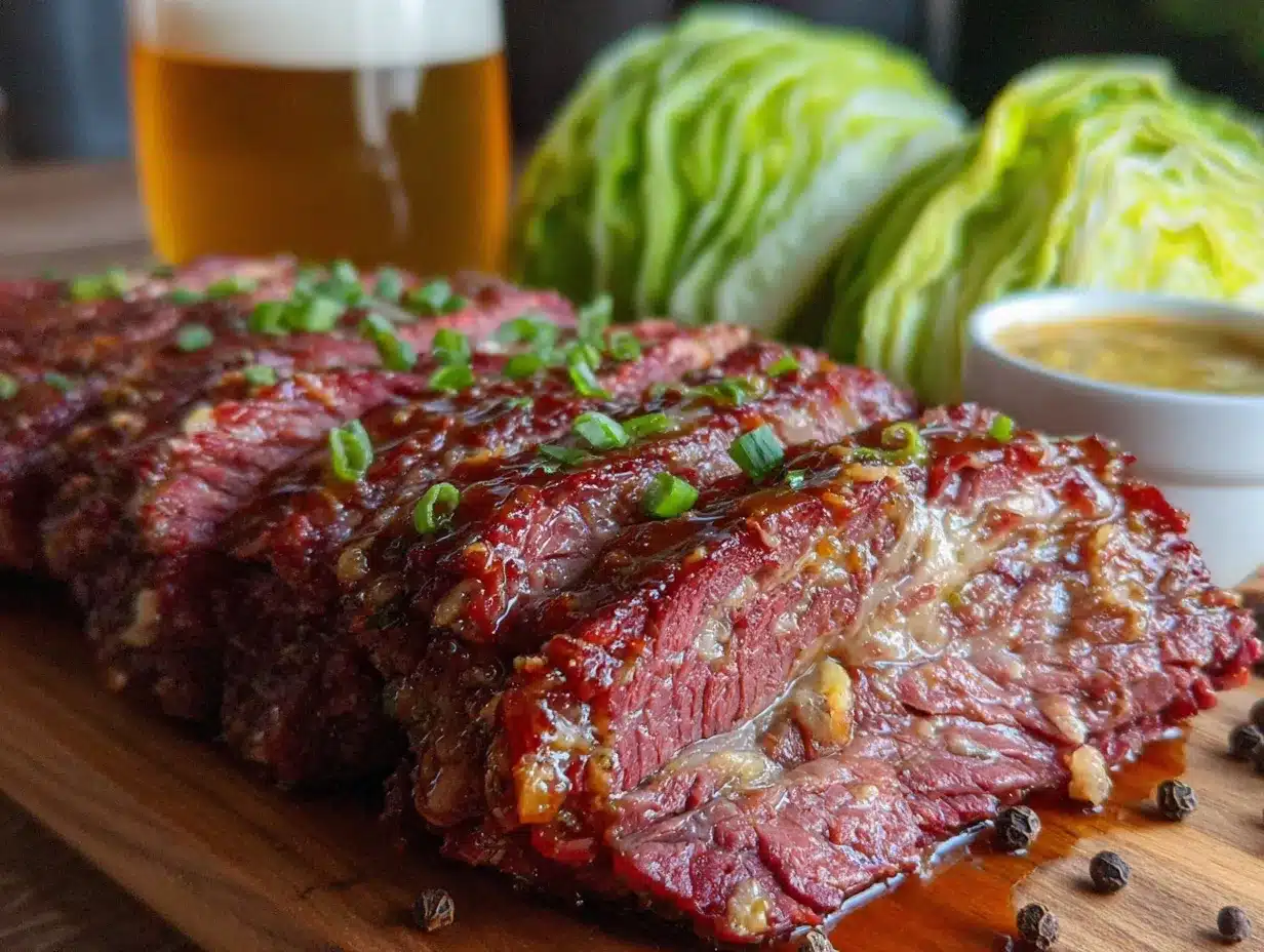easy slow cooker corned beef and cabbage preparation steps