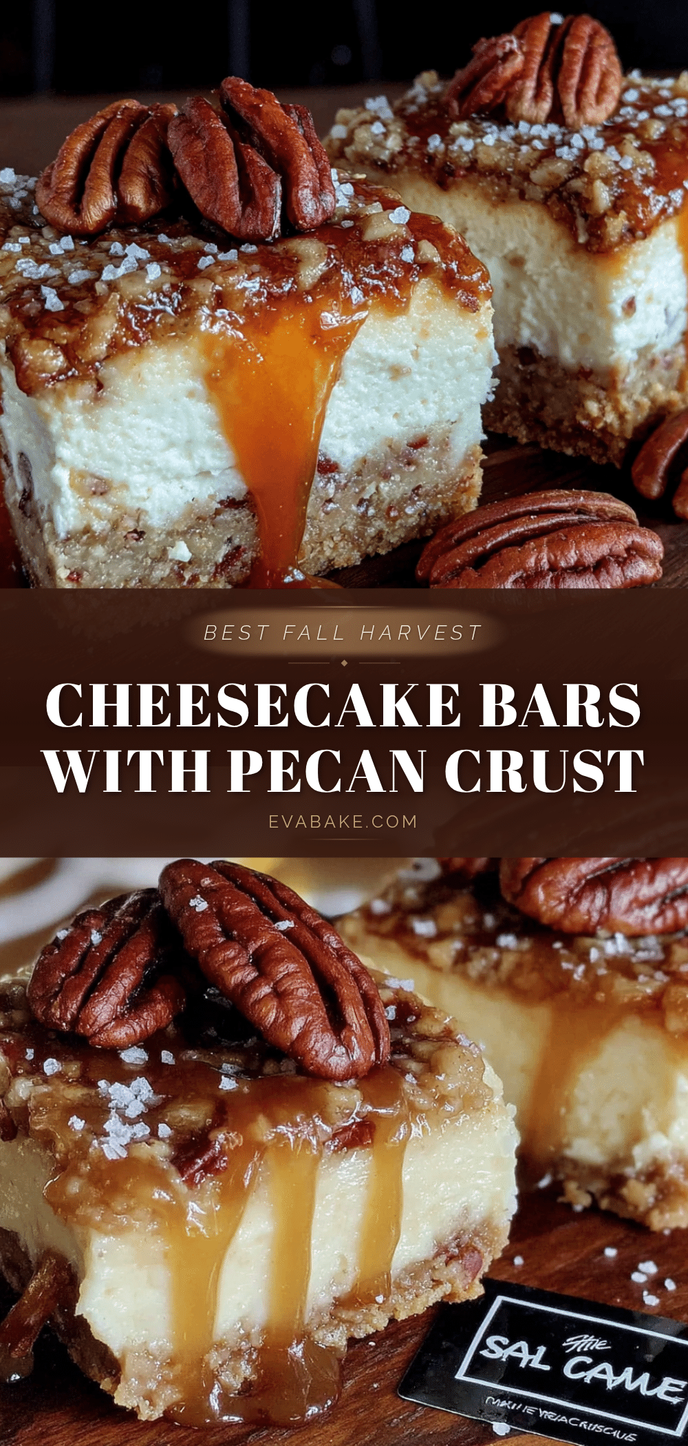 fall harvest cheesecake bars recipe