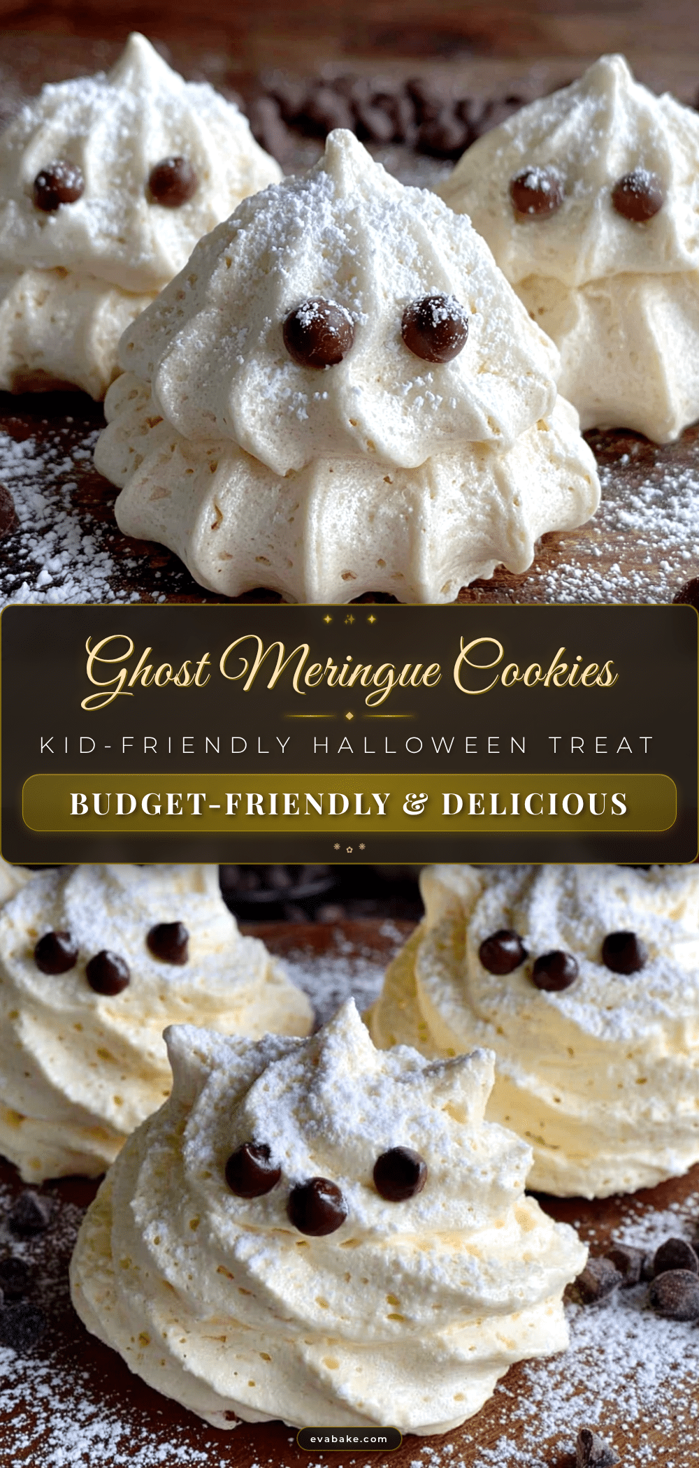 ghost meringue cookies recipe