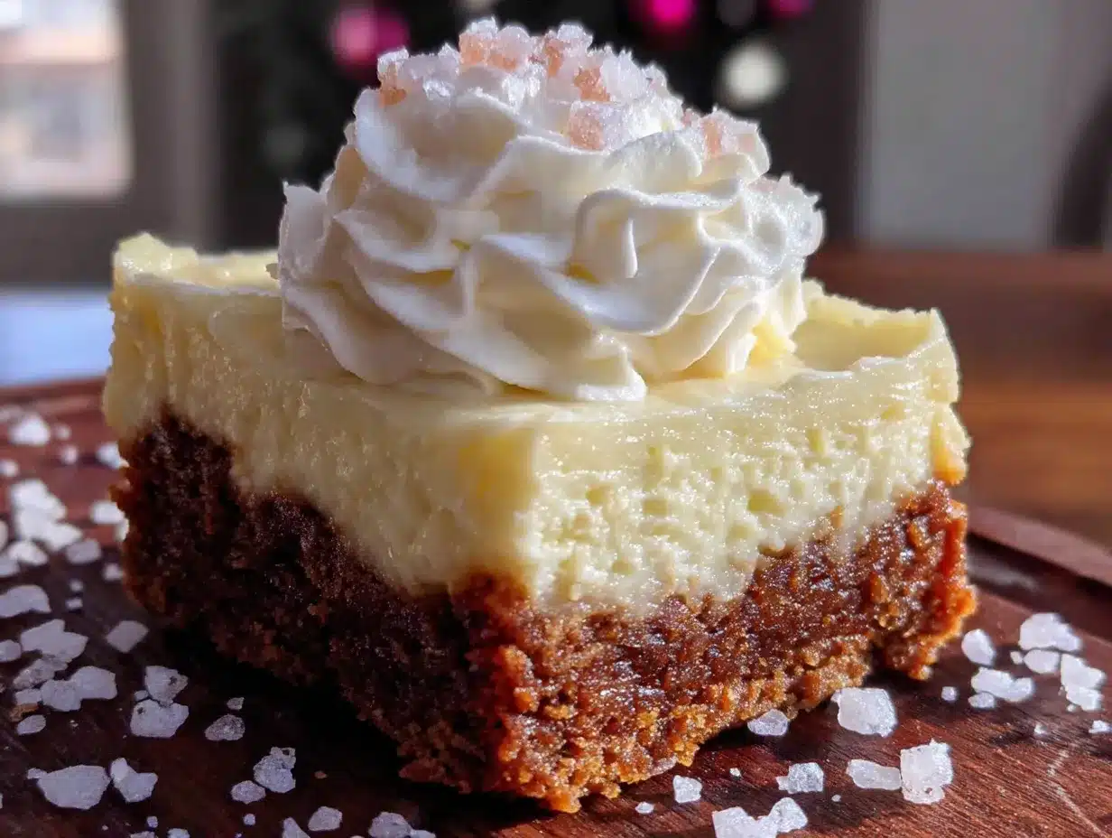 gingerbread cheesecake bars preparation steps