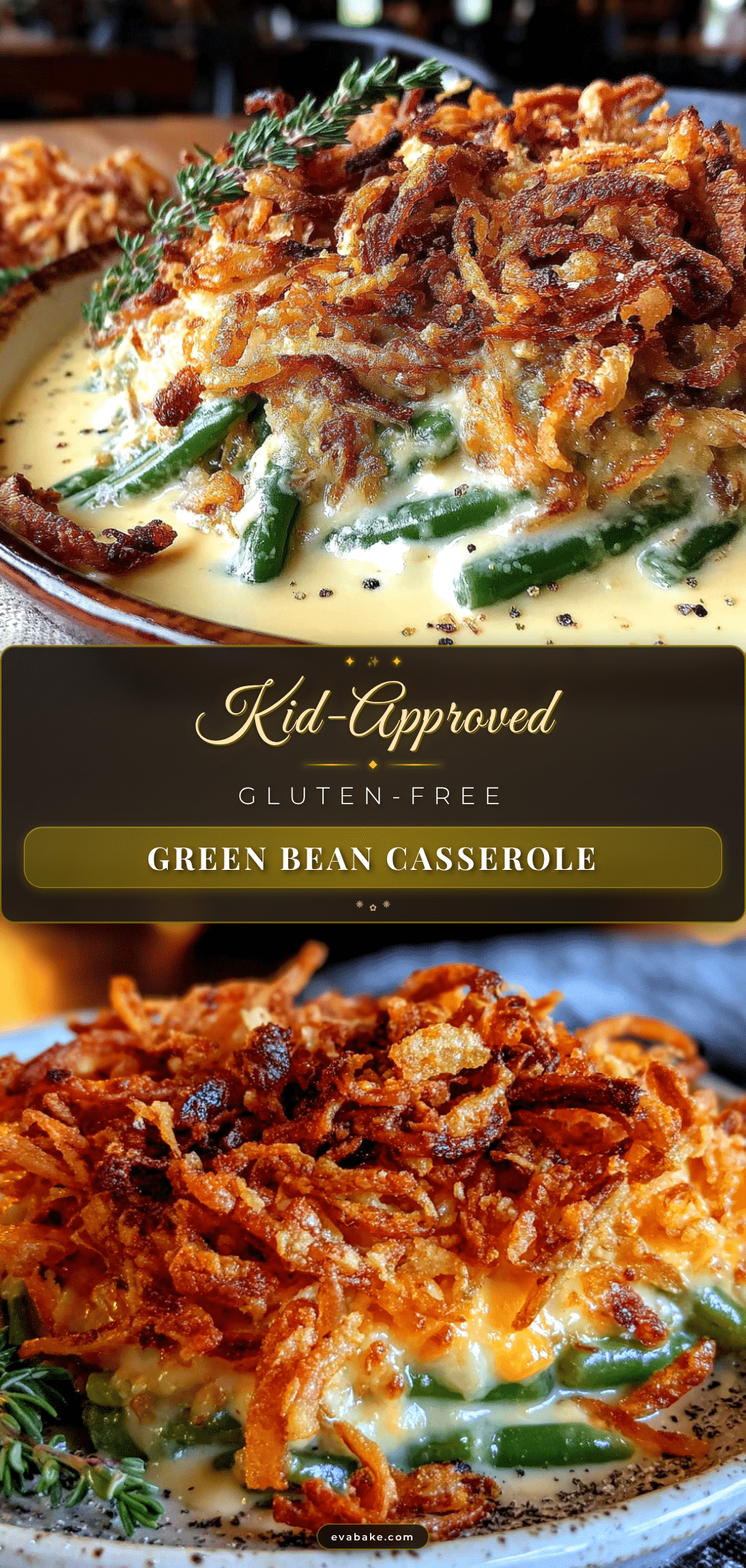 gluten-free green bean casserole recipe