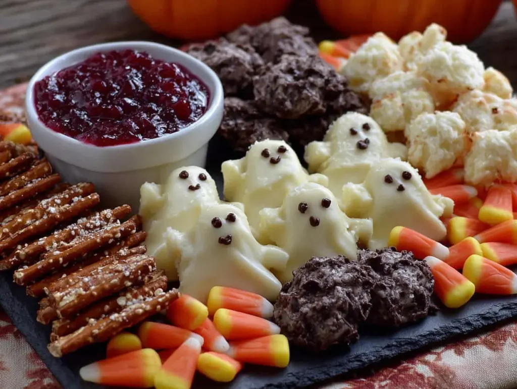 Halloween charcuterie board - featured image