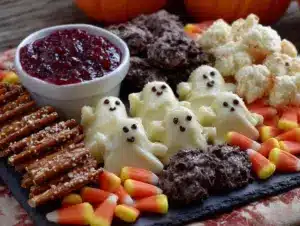 Halloween charcuterie board - featured image