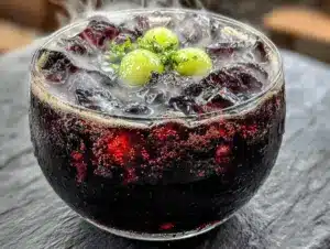 halloween punch with dry ice - featured image