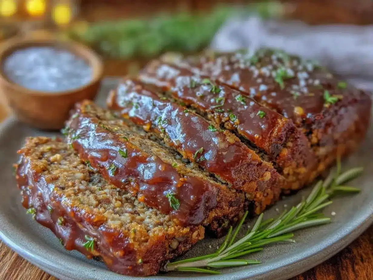 healthy turkey meatloaf with oats preparation steps