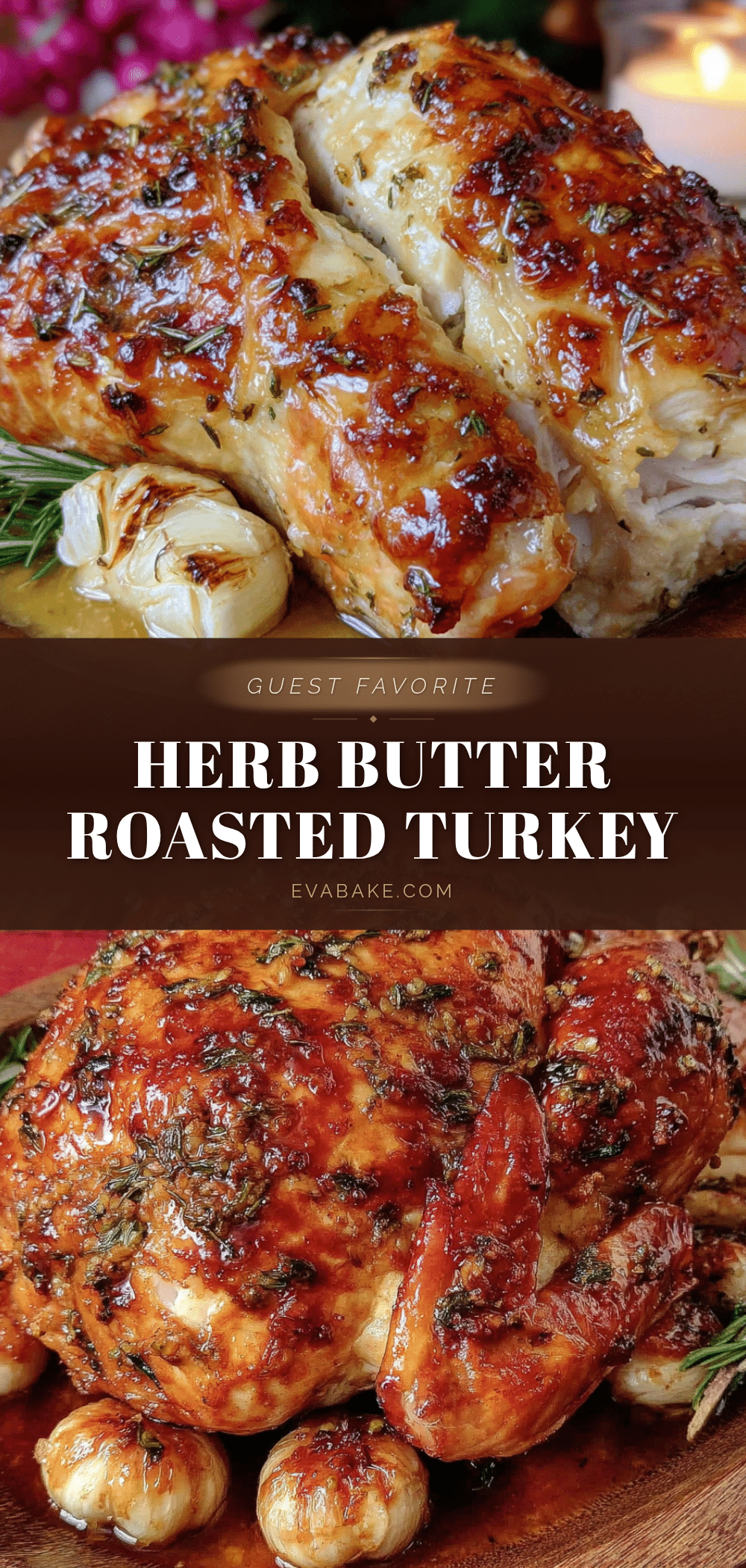 herb butter roasted turkey recipe