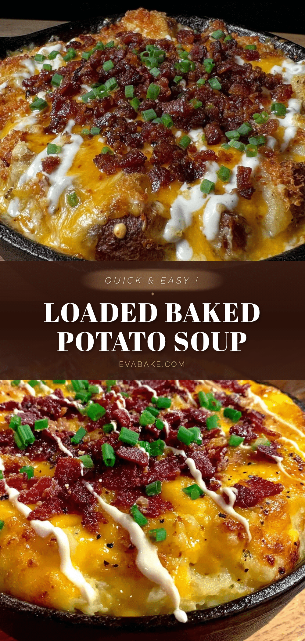loaded baked potato soup with bacon recipe