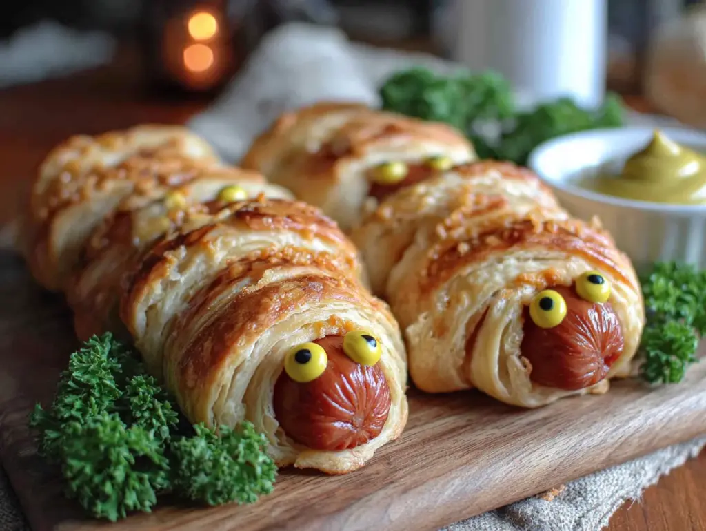 mummy hot dog crescent rolls - featured image