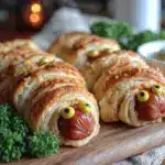 mummy hot dog crescent rolls - featured image