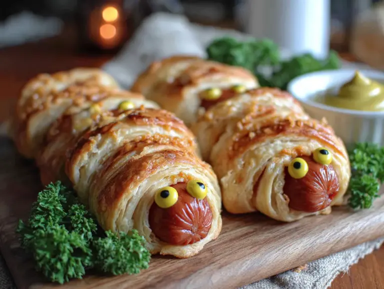 mummy hot dog crescent rolls - featured image