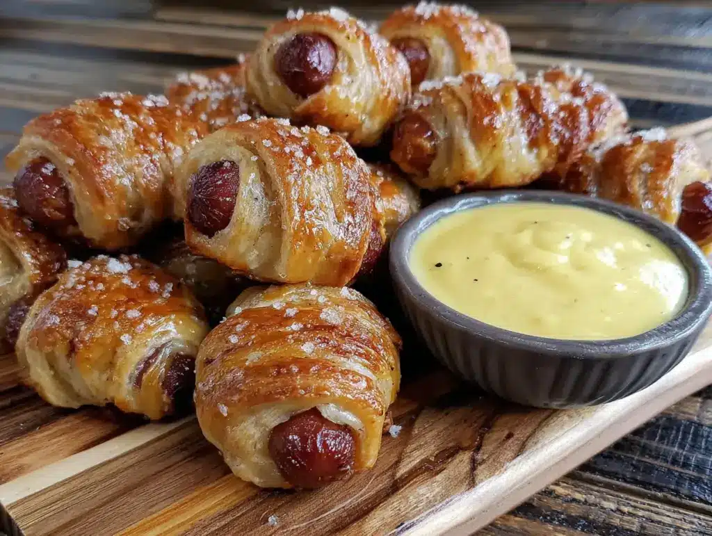 mummy pigs in a blanket - featured image