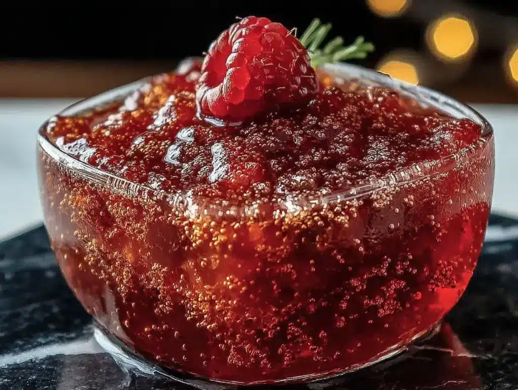 non-alcoholic champagne jello shots - featured image