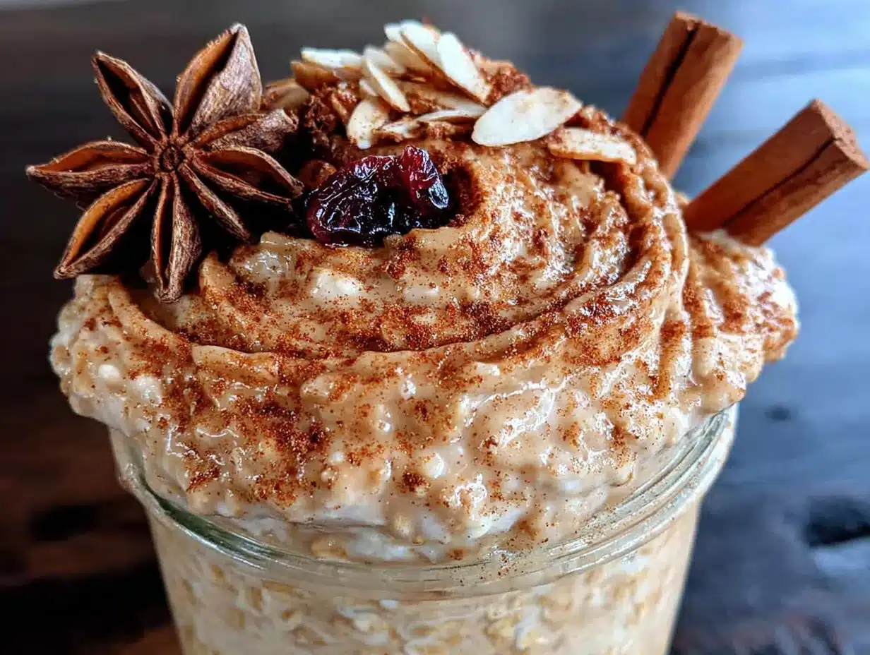 overnight pumpkin spice oats preparation steps