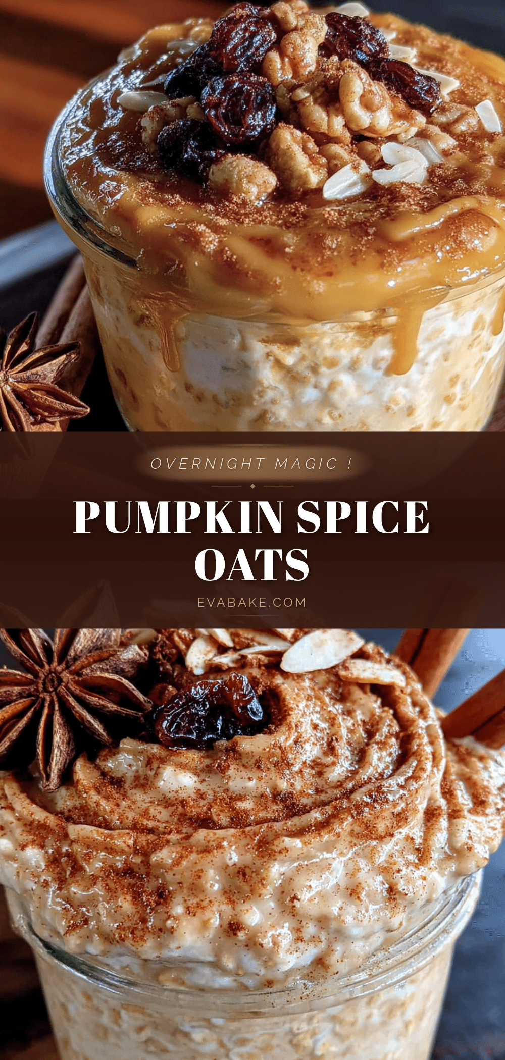 overnight pumpkin spice oats recipe