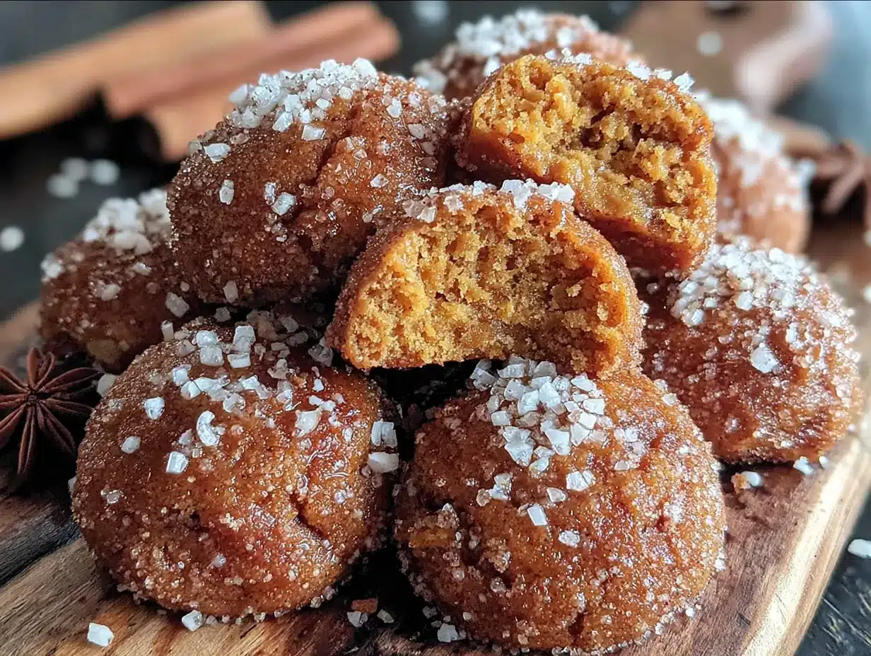 pumpkin snickerdoodle cookies preparation steps
