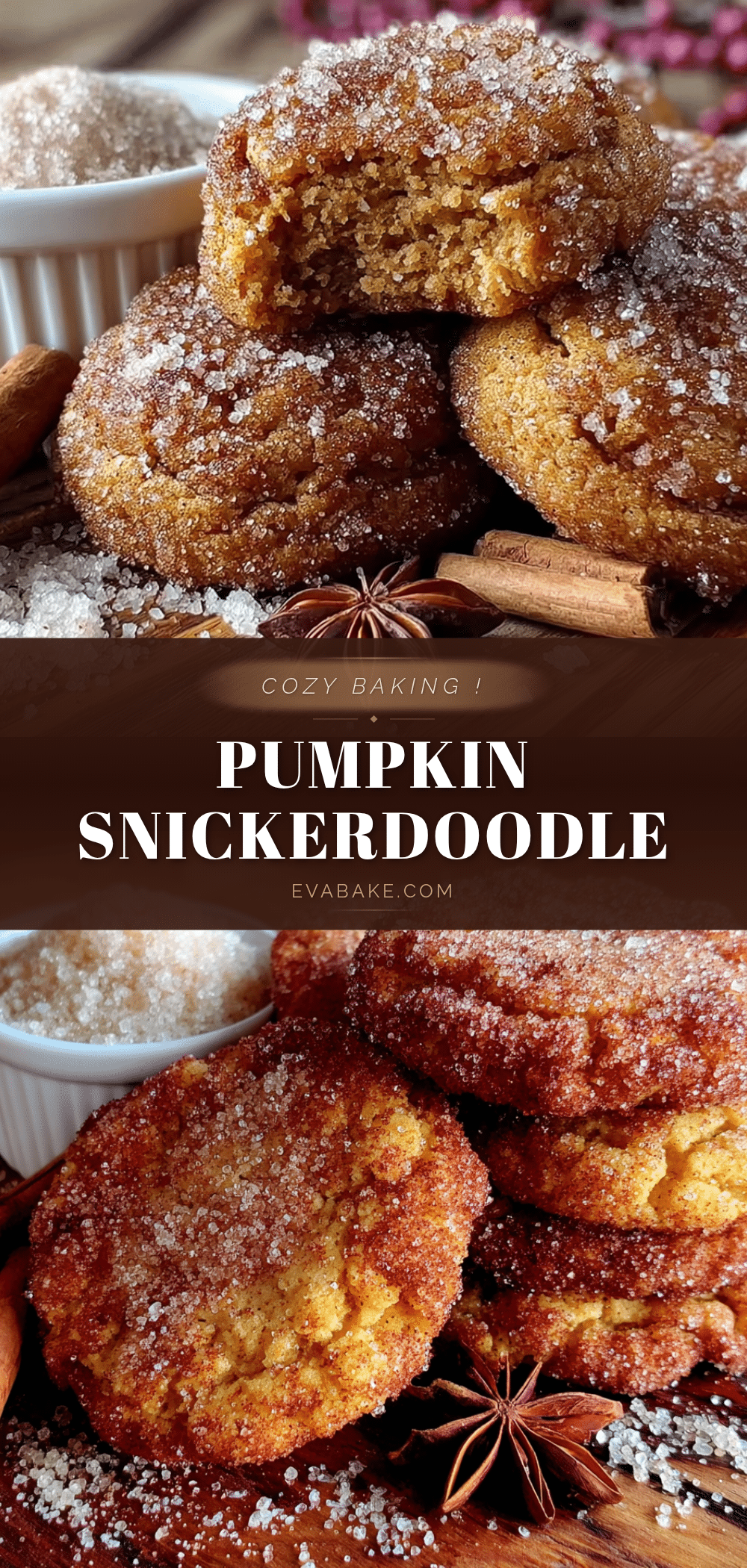 pumpkin snickerdoodle cookies recipe