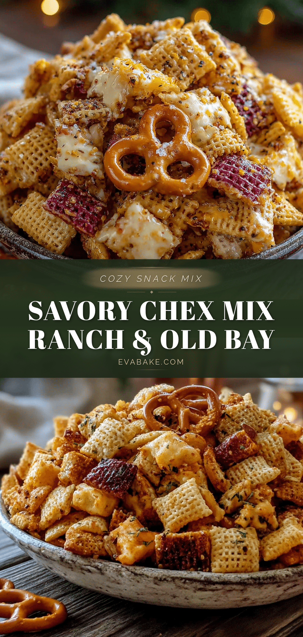 Savory Chex Mix recipe