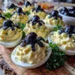 spider deviled eggs - featured image
