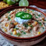 white chicken chili recipe - featured image