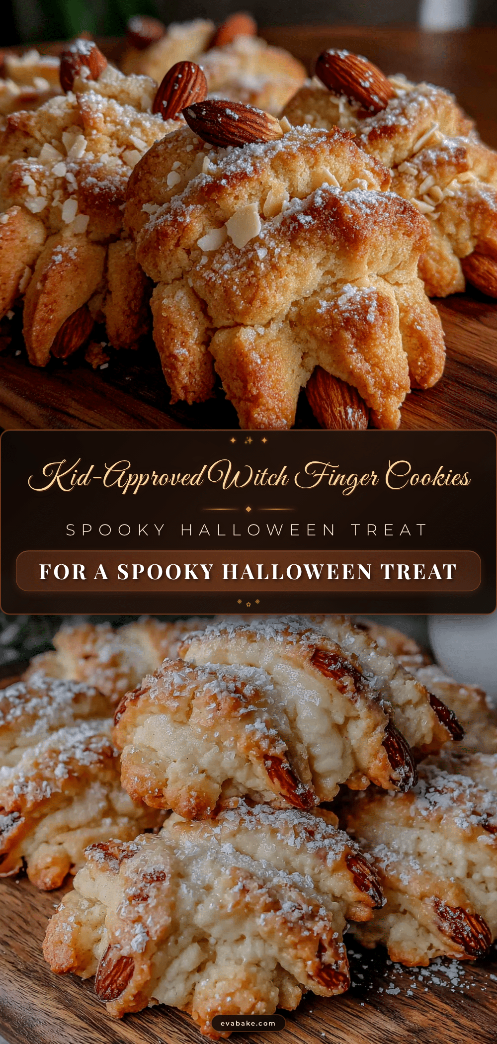 witch finger cookies recipe