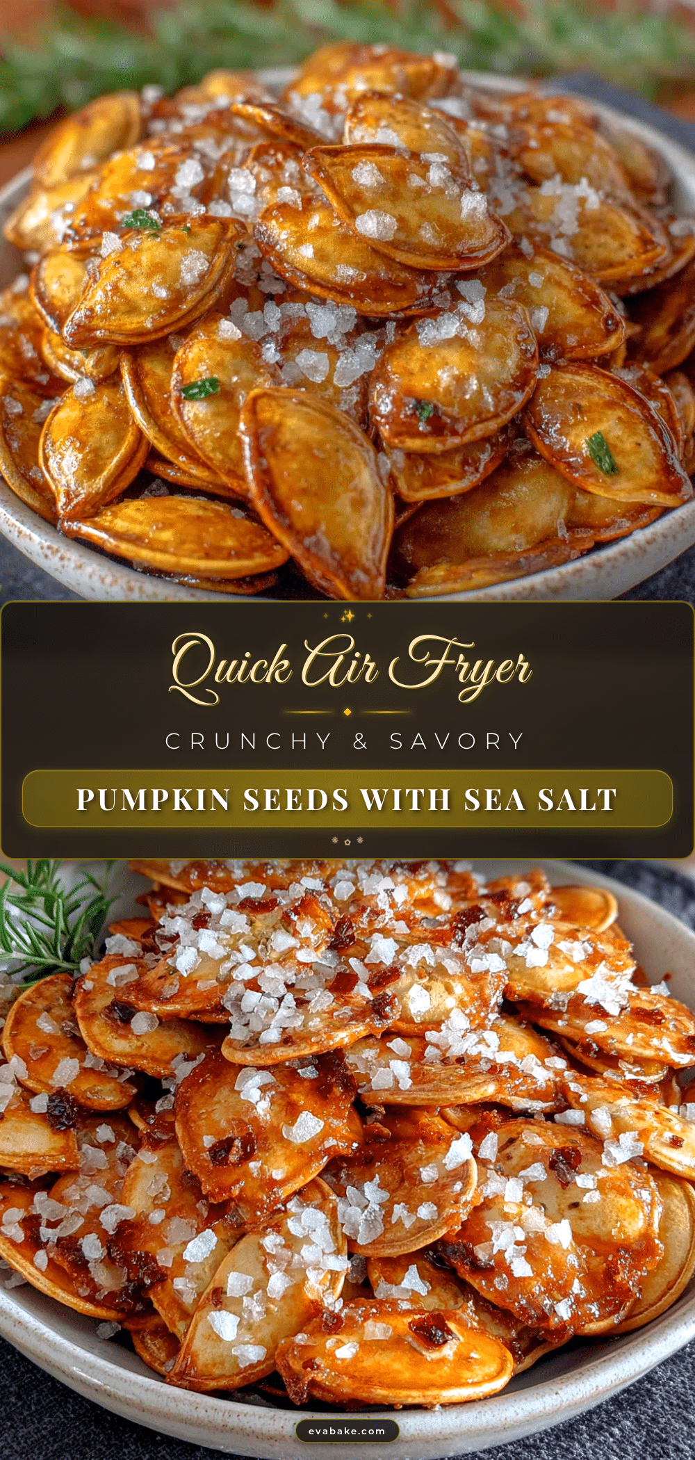 air fryer pumpkin seeds recipe