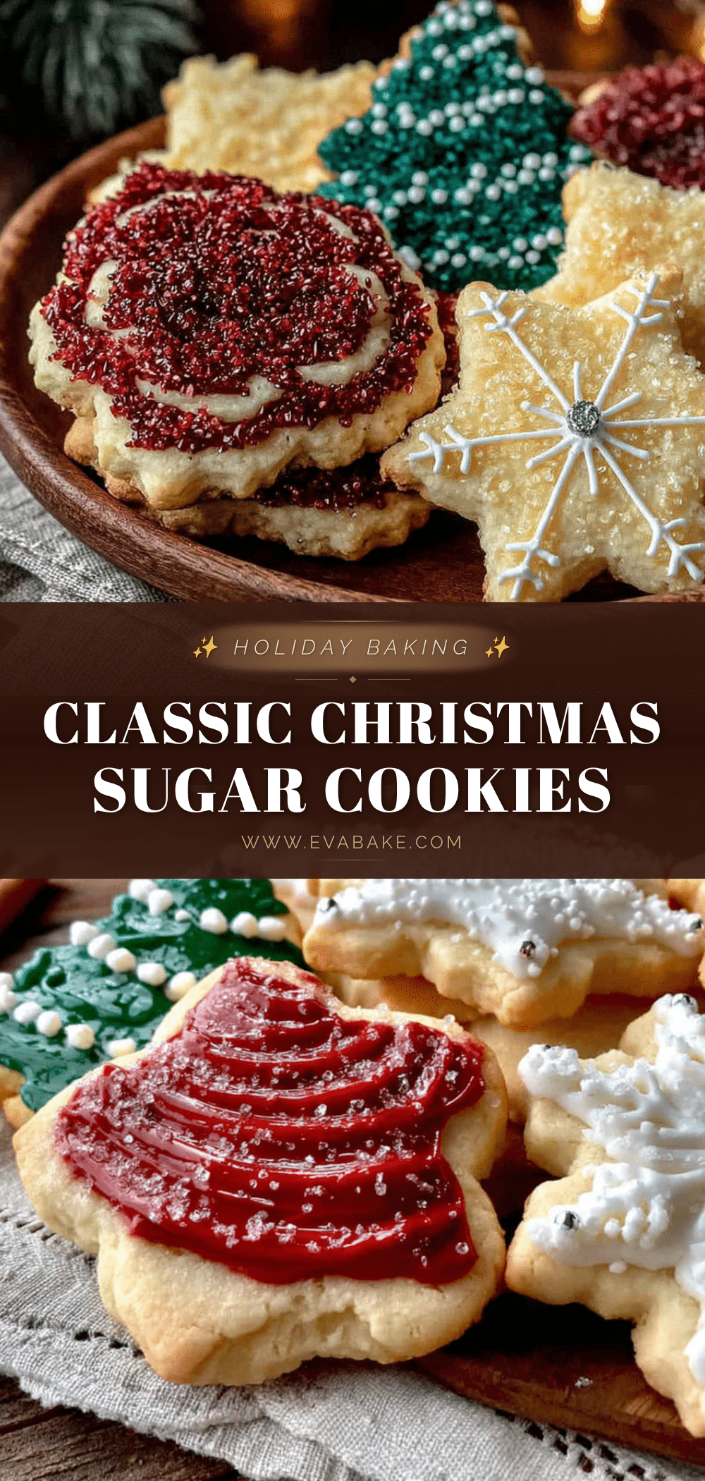 Classic Christmas Sugar Cookies with Royal Icing recipe