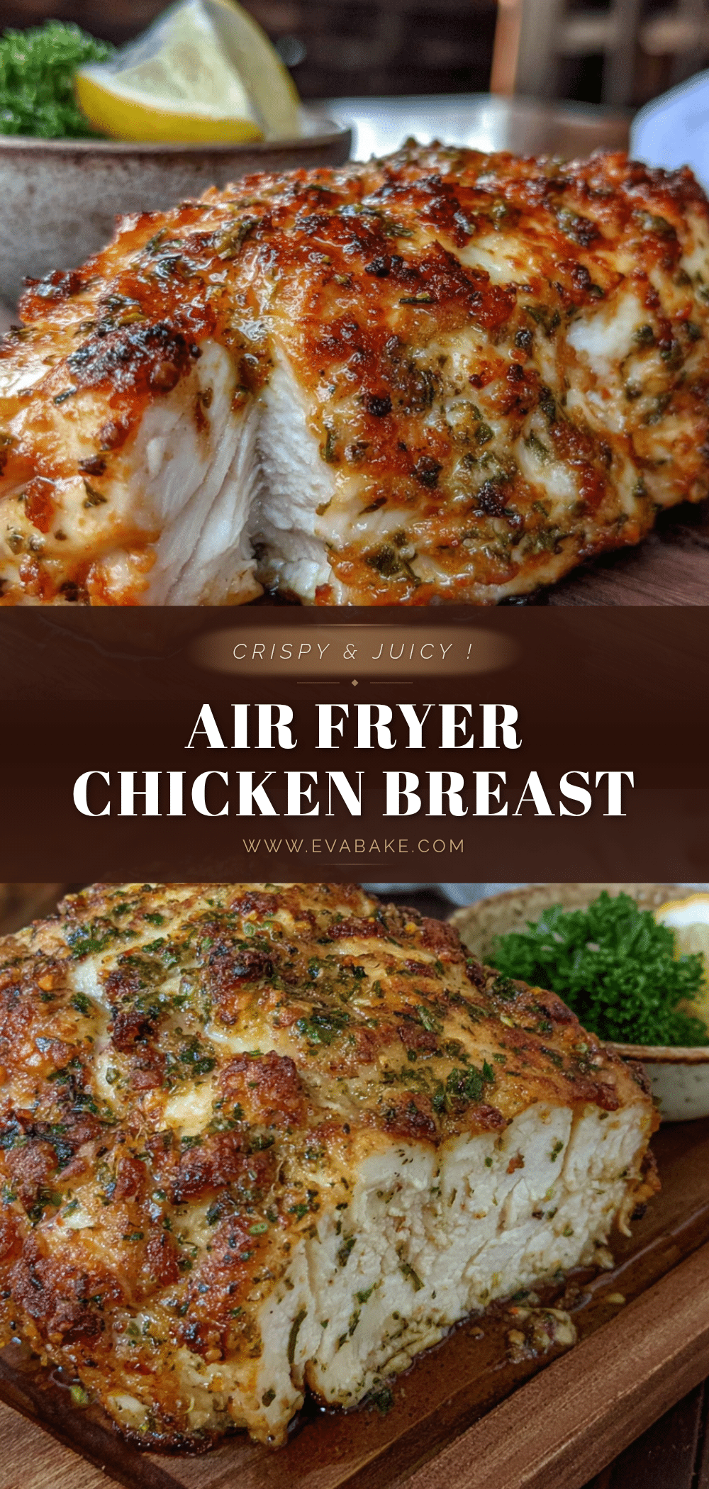 crispy air fryer chicken breast recipe